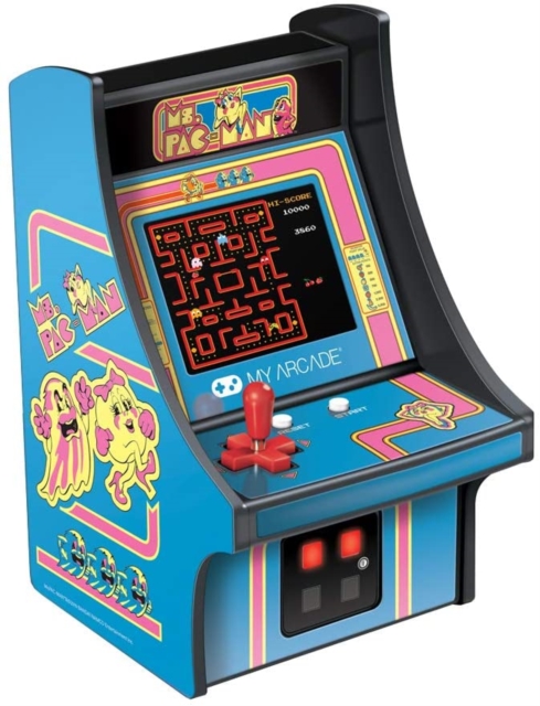 My Arcade - Micro Player 6.75 Ms. Pac-Man Collectible Retro,  Merchandise