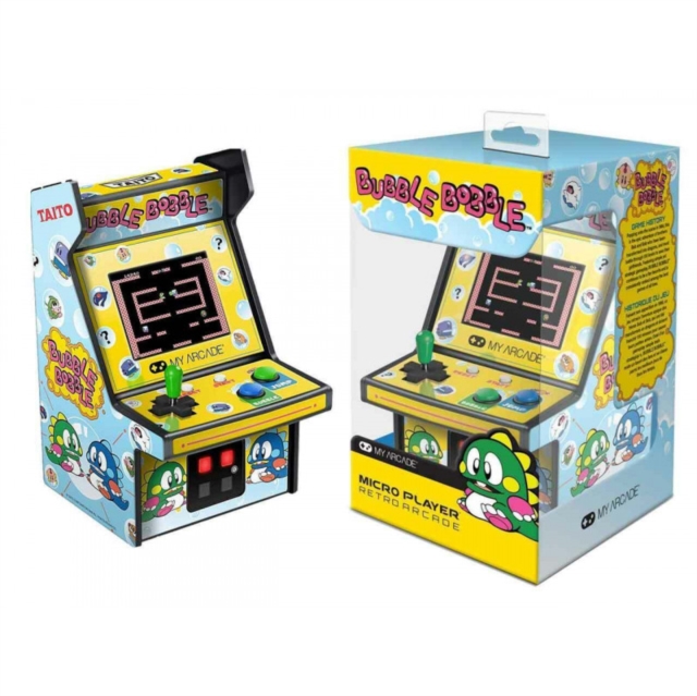 My Arcade - Micro Player 6.75 Bubble Bobble Collectible Retro,  Merchandise
