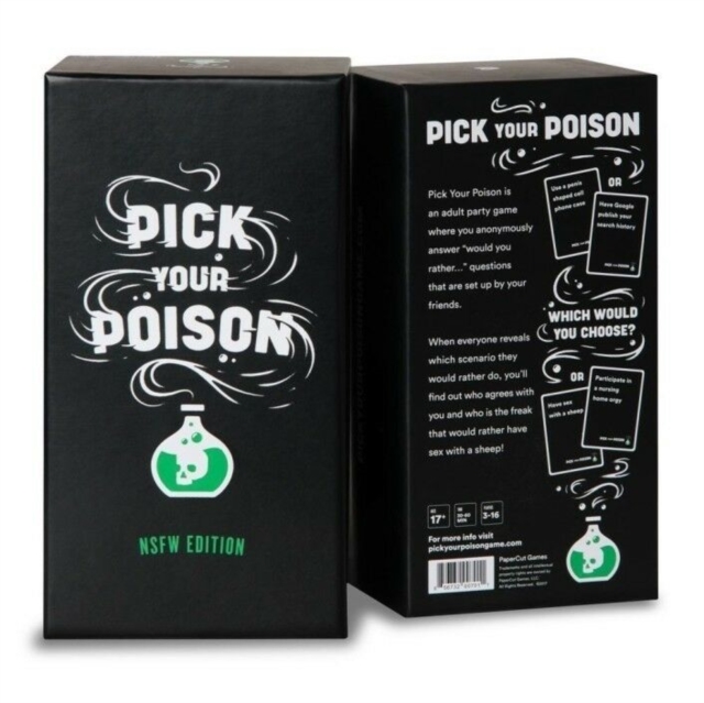 Pick Your Poison NSFW Edition, General merchandize Book