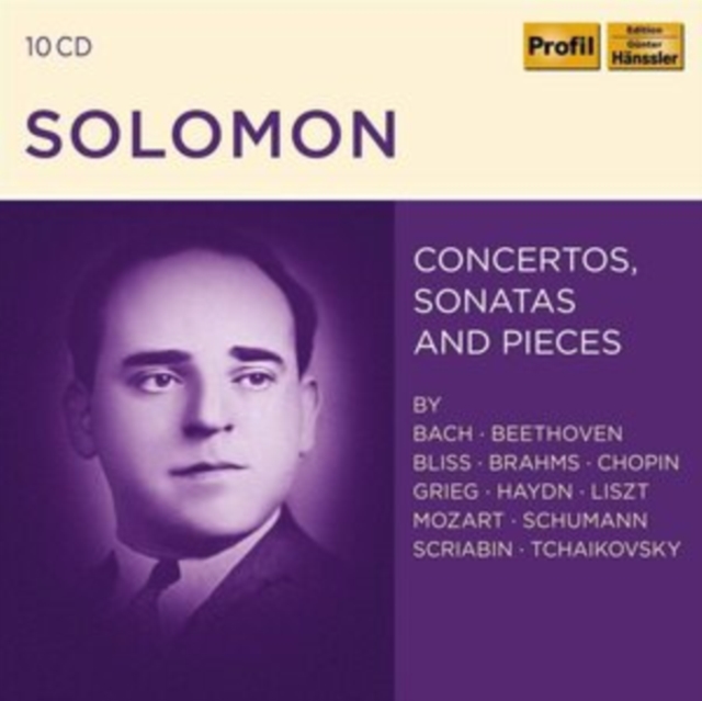 Solomon: Concertos, Sonatas and Pieces, CD / Box Set Cd