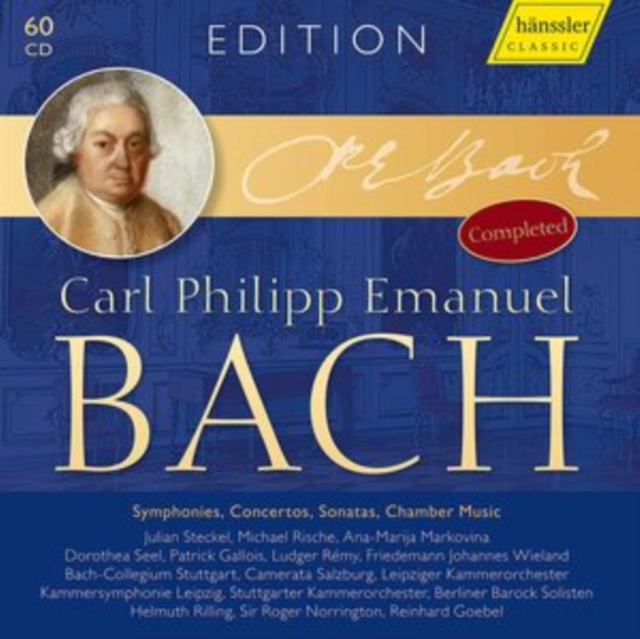 Carl Philipp Emanuel Bach: Symphonies, Concertos, Sonatas,...: Completed Edition, CD / Box Set Cd