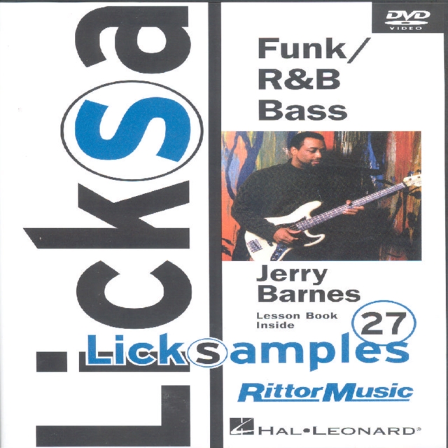 Jerry Barnes: Funk/R'n'B Bass Lick Samples, DVD  DVD