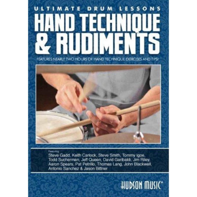 Ultimate Drum Lessons: Hand Technique and Rudiments, DVD  DVD