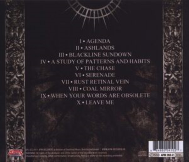 Ashlands, CD / Album Cd