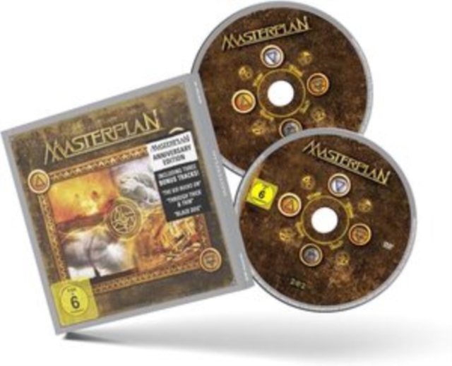 Masterplan, CD / Album Digipak with DVD Cd