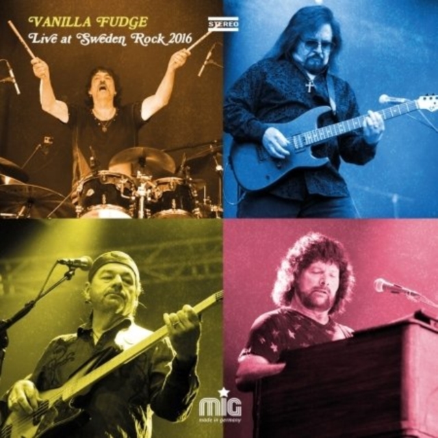 Vanilla Fudge: Live at Sweden Rock 2016 - The 50th Anniversary, DVD DVD