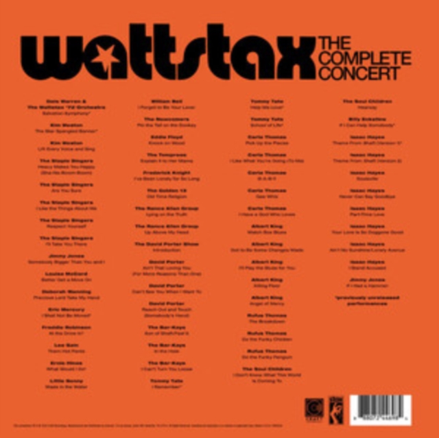 Wattstax '72: The Complete Concert, Vinyl / 12" Album Box Set Vinyl