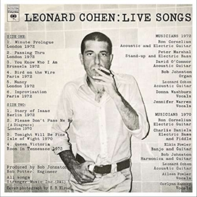 Live Songs, Vinyl / 12" Album Vinyl