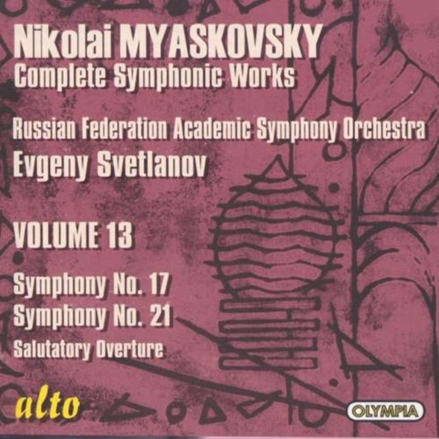 Nikolai Myaskovsky: Complete Symphonic Works, CD / Album Cd