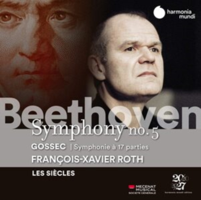 Beethoven: Symphony No. 5/Gossec: Symphonie À 17 Parties, CD / Album Cd