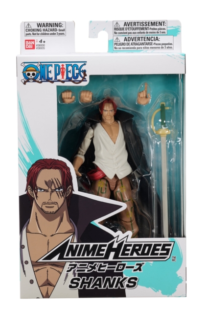 Anime Heroes One Piece - Shanks, Paperback Book