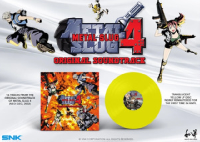 Metal Slug 4, Vinyl / 12" Album Coloured Vinyl Vinyl