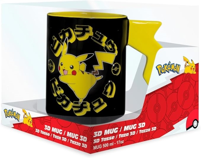Pokemon Pikachu 3D Handle Mug, Paperback Book