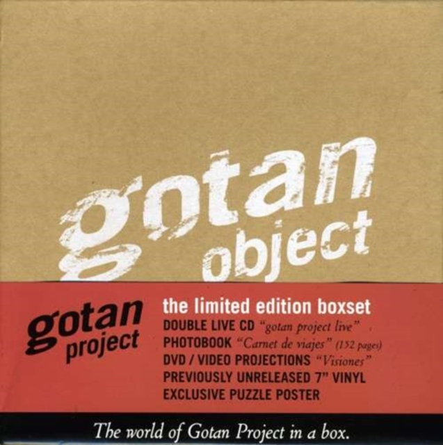 Gotan Object Box - Live [2cd, Book, Dvd, 7' + Poster], CD / Album Cd