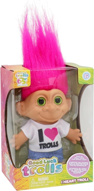 Trolls 4" Doll - I Heart Troll, Paperback Book