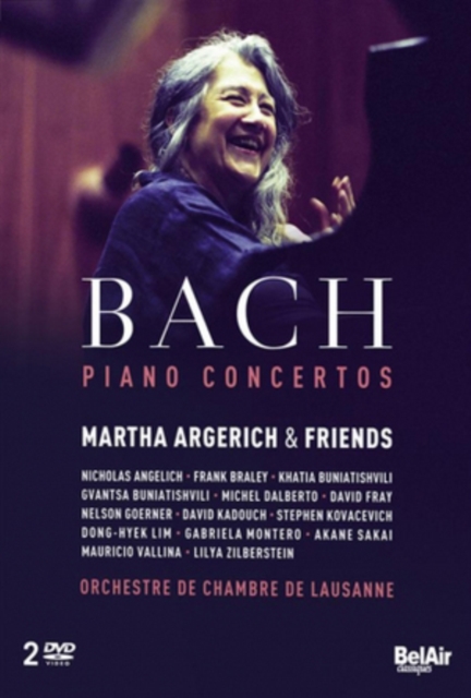 Martha Argerich and Friends: Bach Piano Concertos, DVD DVD
