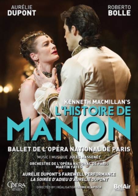 L'histoire De Manon: Opera De Paris, DVD DVD