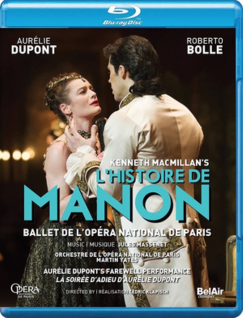 L'histoire De Manon: Opera De Paris, Blu-ray BluRay