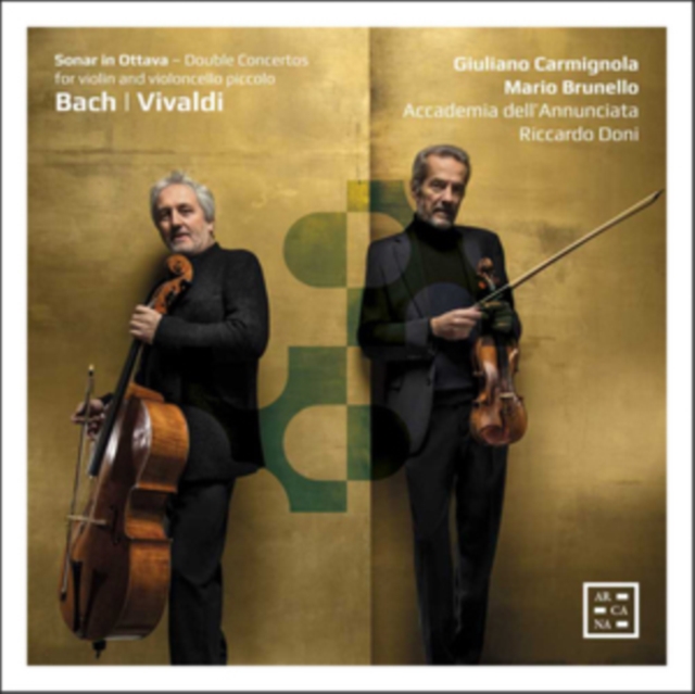 Bach/Vivaldi: Sonar in Ottava: Double Concertos for Violin and Violoncello Piccolo, CD / Album Digipak Cd
