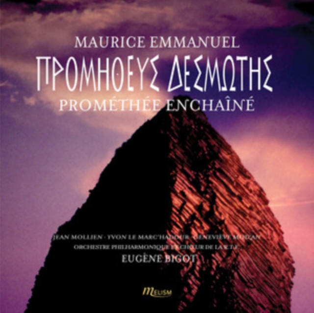 Maurice Emmanuel: Prométhée Enchainé, CD / Album Cd