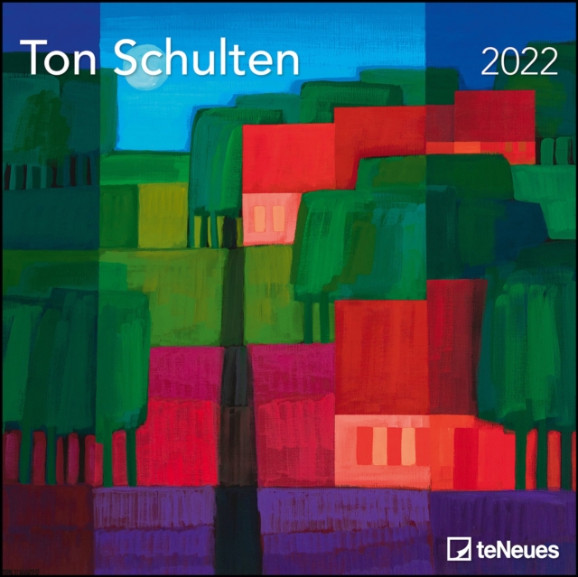 TON SCHULTEN GRID CALENDAR 2022,  Book