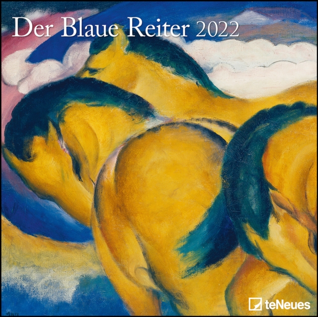 DER BLAUE REITER GRID CALENDAR 2022,  Book
