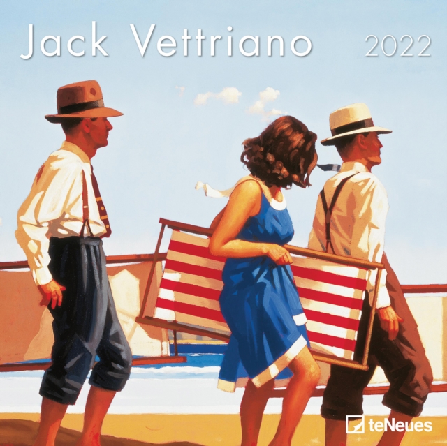 Jack Vettriano Square Wall Calendar 2022, Calendar Book