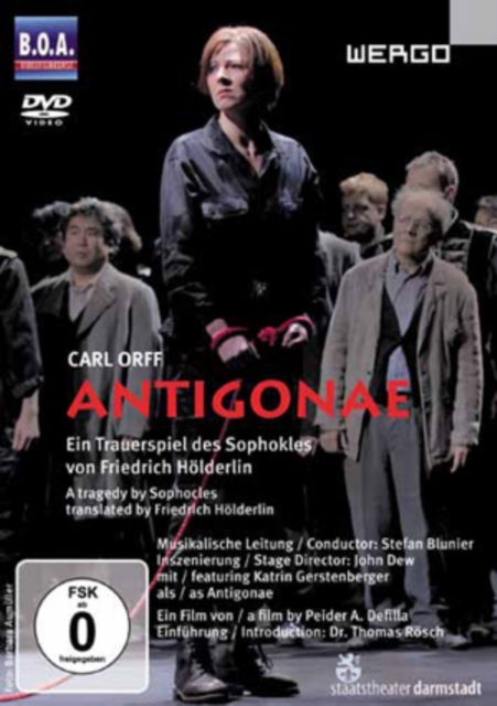 Antigonae: Darmstadt State Theatre (Blunier), DVD DVD