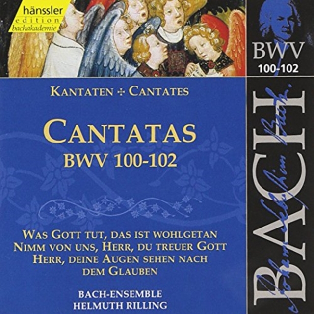 Bach: Cantatas, BWV100-102, CD / Album Cd