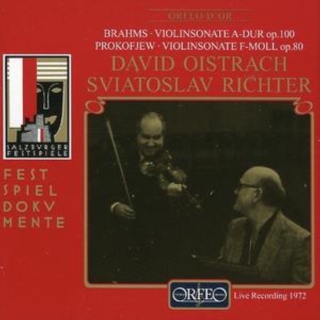 Violin Sonatas Op. 100/op. 90 (Oistrakh, Richter), CD / Album Cd