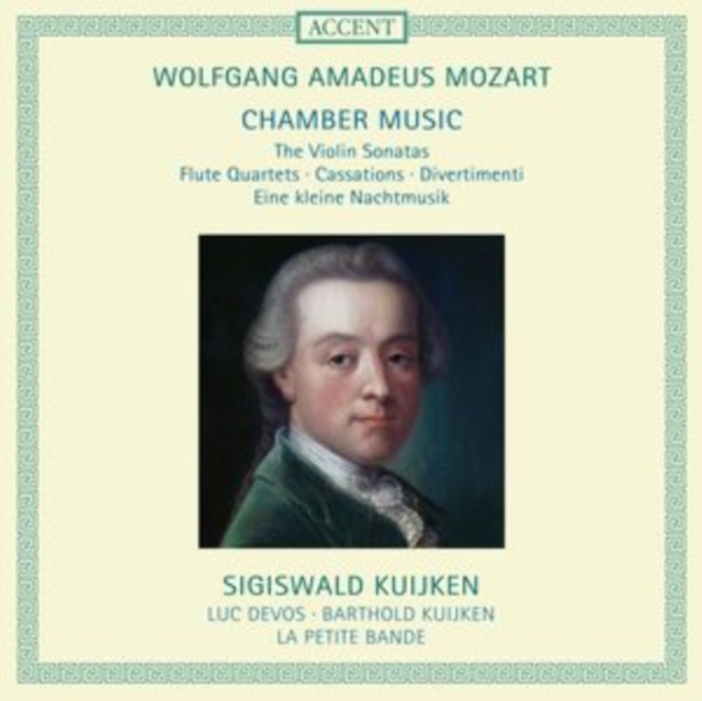 Wolfgang Amadeus Mozart: Chamber Music: The Violin Sonatas/Flute Quartets/Cassations/Divertimenti/..., CD / Box Set Cd