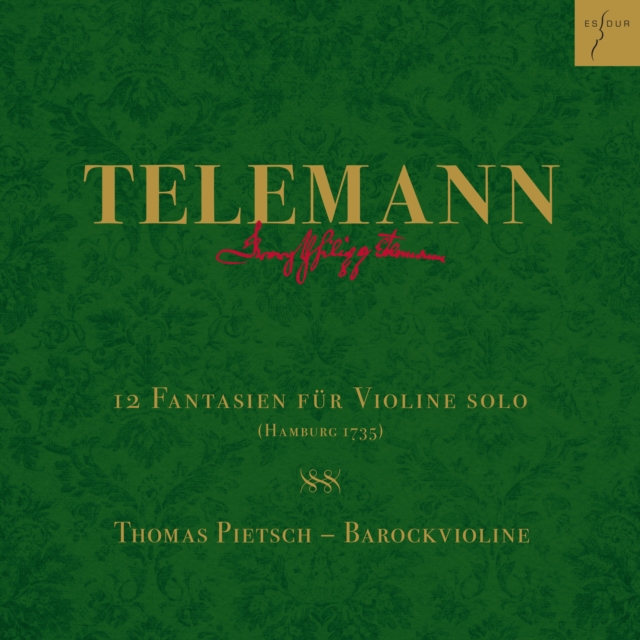 Telemann: 12 Fantasies Fur Violine Solo, CD / Album Cd