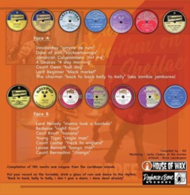 Zombie Jamboree: Caribbean Rhythm On Shellac, Vinyl / 12" Album Vinyl