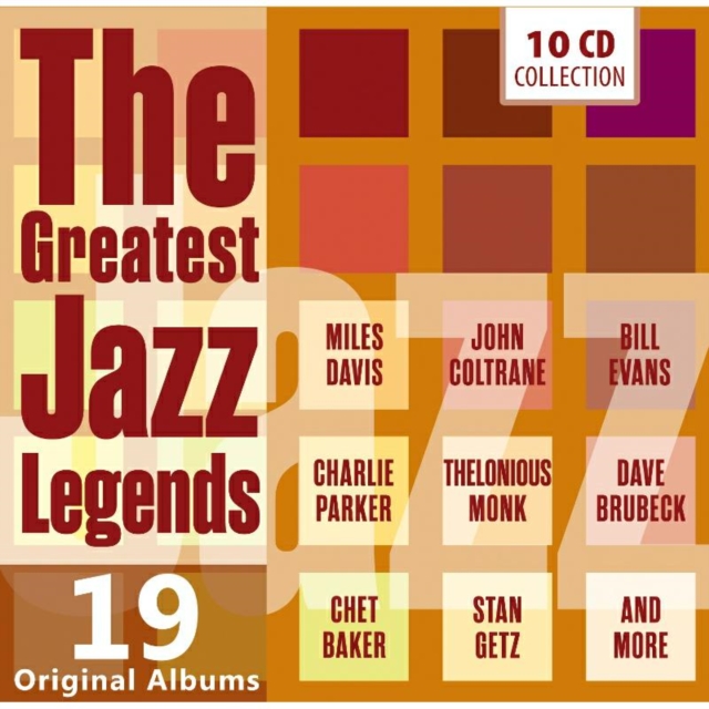 The Greatest Jazz Legends, CD / Box Set Cd