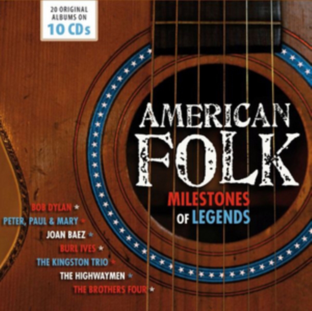 Milestones of Legends: American Folk, CD / Box Set Cd