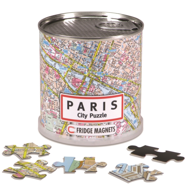 PARIS CITY PUZZLE MAGNETIC 100 PIECES,  Book