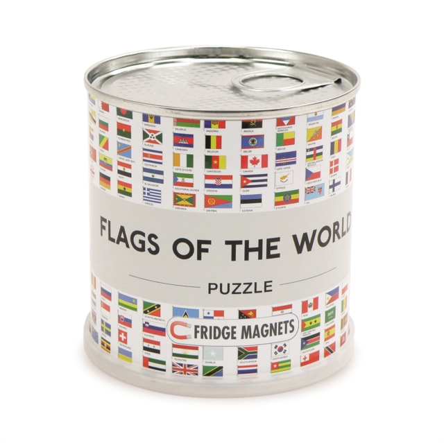 FLAGS OF THE WORLD PUZZLE MAGNETIC 100 P,  Book
