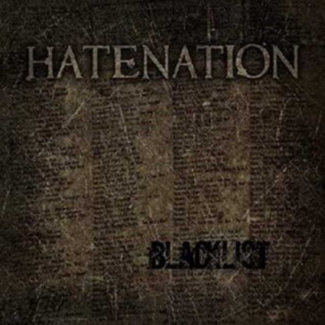 Blacklist, CD / Album Cd