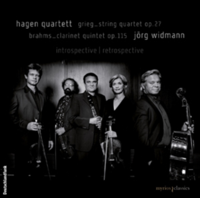 Grieg: String Quartet, Op. 27/Brahms: Clarinet Quintet, Op. 115, SACD Cd