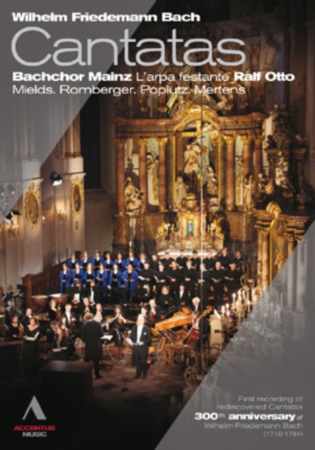 W.F. Bach: Cantatas (L'arpa Festante), DVD DVD