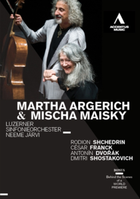 Martha Algerich/Mischa Maisky: Lucerne Symphony Orchestra (Jarvi), DVD DVD