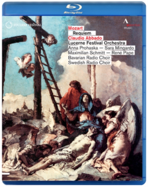 Mozart: Requiem in D Minor - Lucerne Festival Orchestra (Abbado), Blu-ray BluRay