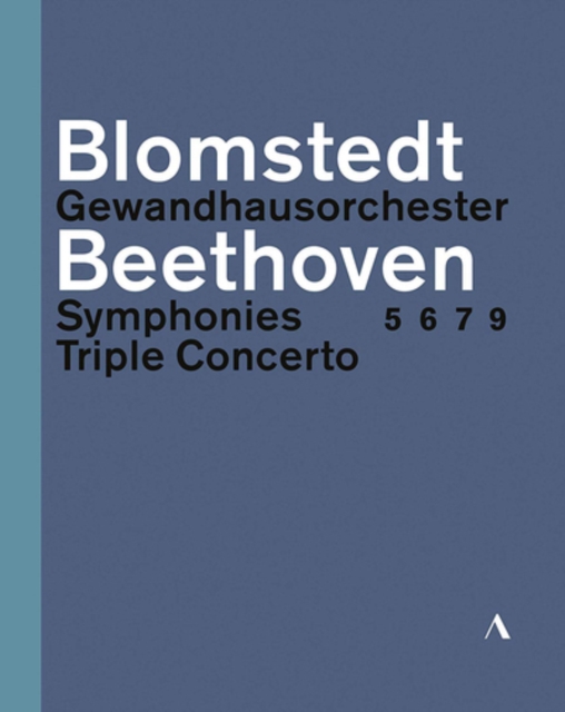 Beethoven: Symphonies & Triple Concerto, Blu-ray BluRay