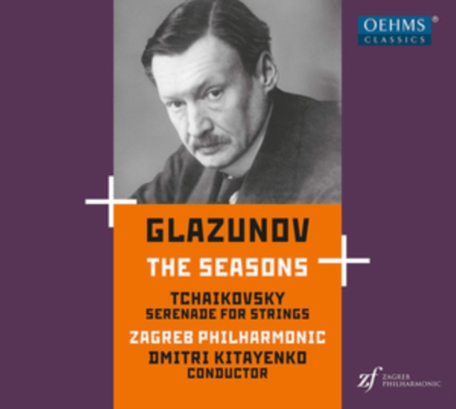 Glazunov: The Seasons/Tchaikovsky: Serenade for Strings, CD / Album Cd