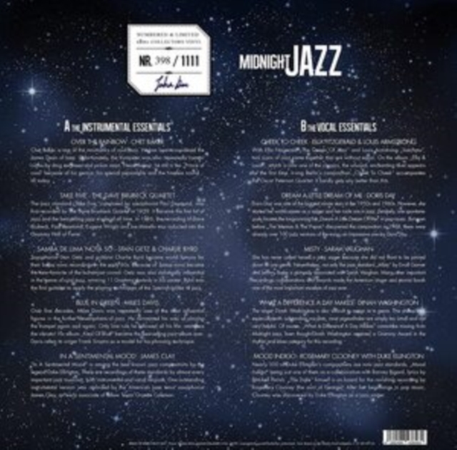 Midnight Jazz, Vinyl / 12" Album Coloured Vinyl (Limited Edition) Vinyl