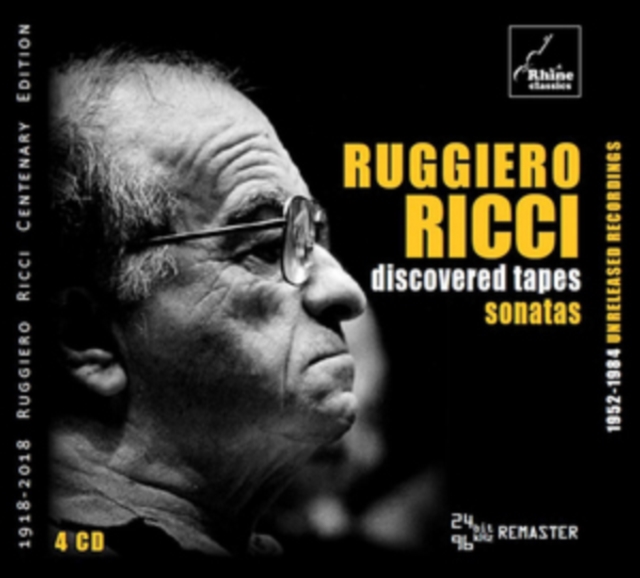 Ruggiero Ricci: Discovered Tapes - Sonatas, CD / Box Set Cd