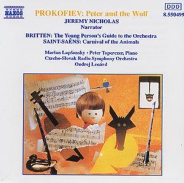 PETER and the WOLF - CARNIVAL of the ANIMALS, CD / Album Cd