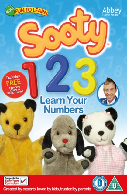 Sooty: 123 Learn Your Numbers, DVD  DVD