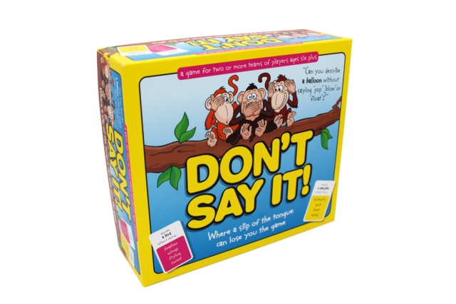 Don't Say It, Paperback Book