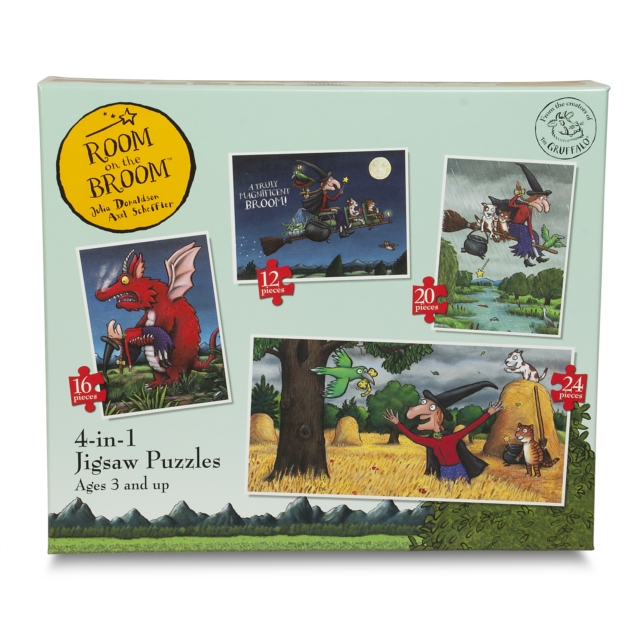 Room on the Broom 4 : 1 Puzzle, General merchandize Book